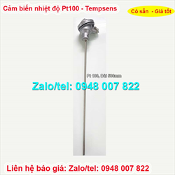 Cảm biến nhiệt độ Pt100 dài 500mm phi 6 Tempsens